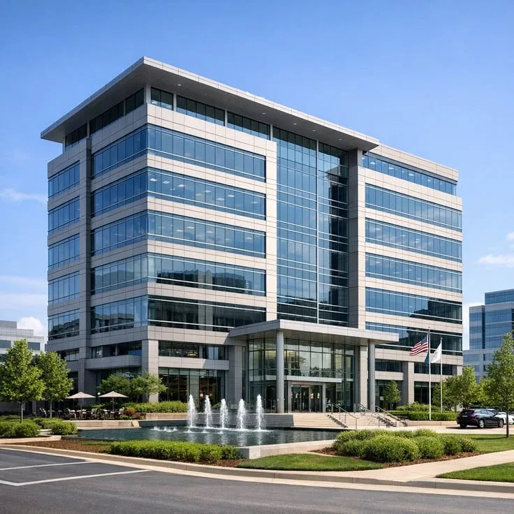 Comspark International corporate headquarters building in Memphis, Tennessee, USA